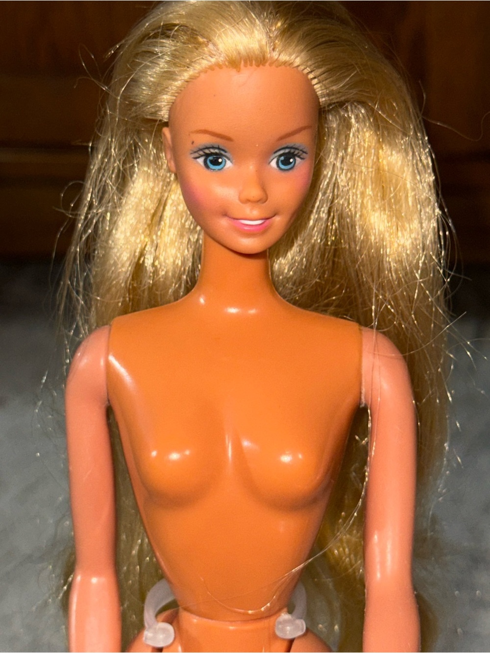 Barbie Mattel Vintage Blonde Hair Doll Bendable Legs Bent Arms
